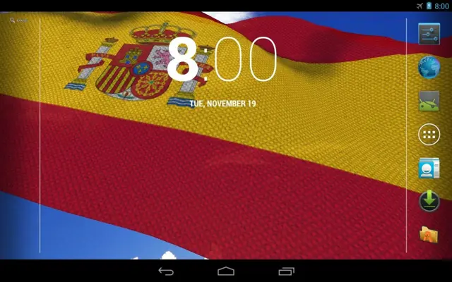 Spain Flag android App screenshot 0