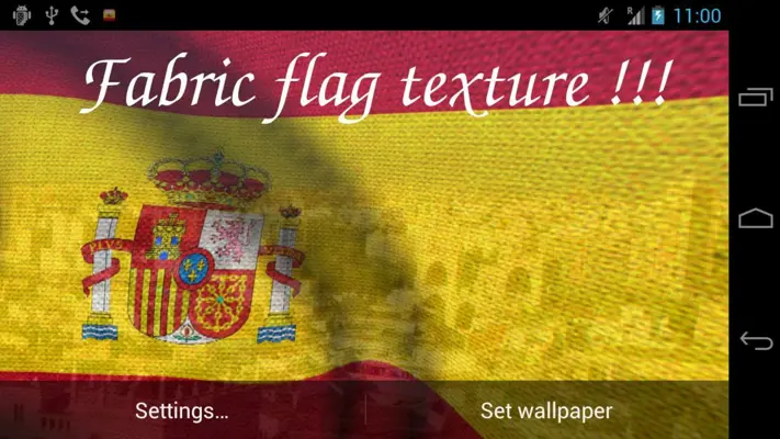 Spain Flag android App screenshot 2